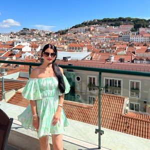 Off the shoulder dress